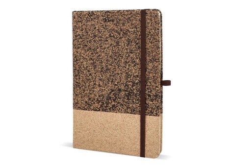 Notizbuch Kaffeesatz A5 - Natur bedrucken, Art.-Nr. LT92062-N0094