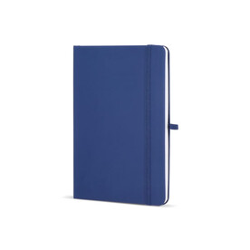Notizbuch Olmo Hardcover PU A5 mit Haftnotizen - Dunkelblau bedrucken, Art.-Nr. LT92063-N0010