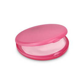 Veila Seifenblättchen - Ecru / Rosa bedrucken, Art.-Nr. LT92732-N5476