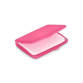 Washé Seifenblättchen - Ecru / Rosa bedrucken, Art.-Nr. LT92733-N5476