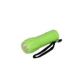 RABS COB-Taschenlampe - Hellgrün bedrucken, Art.-Nr. LT93320-N0032