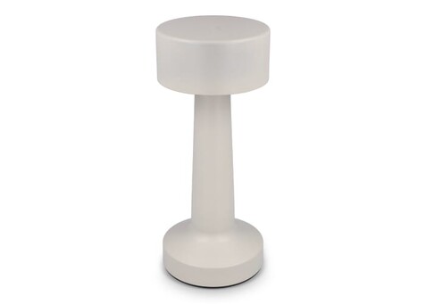 Lumo Tischleuchte mit 3 Lichtmodi und dimmbar - Beige bedrucken, Art.-Nr. LT93354-N0055 Lumo Tischleuchte mit 3 Lichtmodi und dimmbar - Beige bedrucken, Art.-Nr. LT93354-N0055