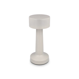 Lumo Tischleuchte mit 3 Lichtmodi und dimmbar - Beige bedrucken, Art.-Nr. LT93354-N0055