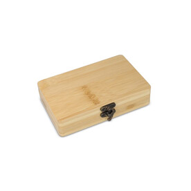 13-teiliges Werkzeugset in Bambusbox - Natur bedrucken, Art.-Nr. LT93414-N0094
