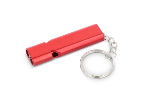 Pfeife für Notfälle - Rot bedrucken, Art.-Nr. LT93420-N0021 Pfeife für Notfälle - Rot bedrucken, Art.-Nr. LT93420-N0021