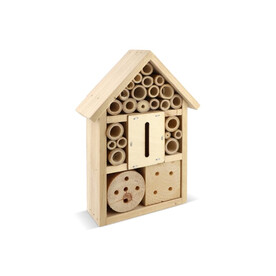 Insektenhotel aus FSC-Holz - Natur bedrucken, Art.-Nr. LT94571-N0094
