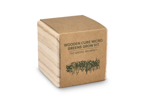 FSC-Holzpflanzgefäß-Set – Microgreens - Natur bedrucken, Art.-Nr. LT94576-N0094 FSC-Holzpflanzgefäß-Set – Microgreens - Natur bedrucken, Art.-Nr. LT94576-N0094