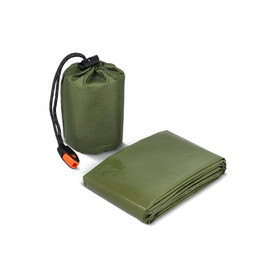 Thermoschlafsack für Notfälle im Freien - Dried Green bedrucken, Art.-Nr. LT94580-N0049