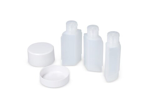 Trio Reise-Toilettenflaschen - Weiss bedrucken, Art.-Nr. LT92728-N0001 Trio Reise-Toilettenflaschen - Weiss bedrucken, Art.-Nr. LT92728-N0001