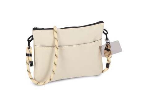 Crossbody Tasche mit Paracord-Gurt - Beige bedrucken, Art.-Nr. LT95321-N0055 Crossbody Tasche mit Paracord-Gurt - Beige bedrucken, Art.-Nr. LT95321-N0055
