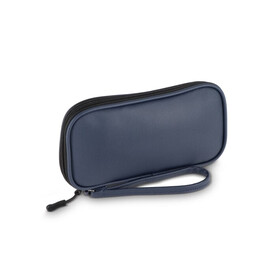 rPET PU-beschichtete 210D Kyra-Organizer-Etui 20 x 11,5 x 2 cm - Dunkelblau bedrucken, Art.-Nr. LT95326-N0010