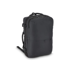 PU-beschichteter Dalston-Rucksack Vakuumrucksack 30 x 15 x 45 cm 20 l - Schwarz bedrucken, Art.-Nr. LT95343-N0002