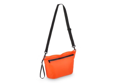 Wasserabweisende Ripstop-Umhängetasche 33 x 23 x 13 cm - Orange bedrucken, Art.-Nr. LT95344-N0026