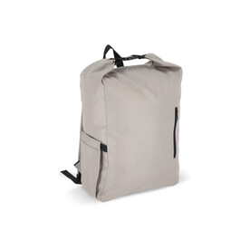 R-PET 600D Rolltop-Rucksack 20L - Grau bedrucken, Art.-Nr. LT95352-N0061