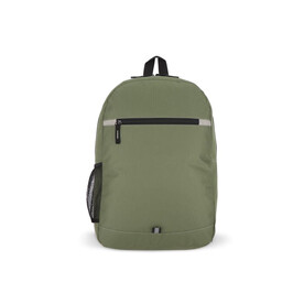 R-PET 600D Nevada Rucksack 18L - Olivgrün bedrucken, Art.-Nr. LT95354-N0043