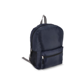 R-PET 190T Leichter Rucksack 30,5 x 12,7 x 42 cm 16 l - Dunkelblau bedrucken, Art.-Nr. LT95363-N0010