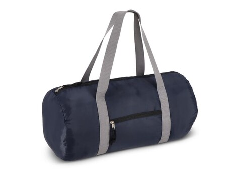 R-PET 190T Leichte Sport- und Reisetasche 48 x 23 x 23 cm 20 l - Dunkelblau bedrucken, Art.-Nr. LT95364-N0010