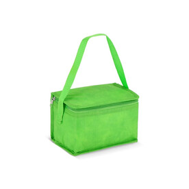 R-PET 6 Dosen-Kühltasche Non Woven 20x 13 x 12,5cm 75g/m² - Hellgrün bedrucken, Art.-Nr. LT95390-N0032