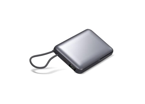 Nova Wireless Powerbank Kompatibel mit MagSafe und Apple Watch 10000 mAh - Dunkelgrau bedrucken, Art.-Nr. LT95517-N0060 Nova Wireless Powerbank Kompatibel mit MagSafe und Apple Watch 10000 mAh - Dunkelgrau bedrucken, Art.-Nr. LT95517-N0060