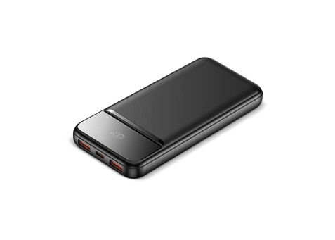 Nolu Powerbank mit LED-Anzeige 10.000 mAh - Schwarz bedrucken, Art.-Nr. LT95518-N0002 Nolu Powerbank mit LED-Anzeige 10.000 mAh - Schwarz bedrucken, Art.-Nr. LT95518-N0002