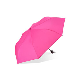 Congo 190T Pongee 21&amp;quot; Faltbarer Regenschirm - Rosa bedrucken, Art.-Nr. LT97115-N0076