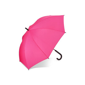 Verdure 190T Pongee 23&amp;quot; windproof Hakenschirm Auto open - Rosa bedrucken, Art.-Nr. LT97119-N0076
