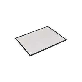 Fußmatte Sublimation 50 x 75 cm - Schwarz bedrucken, Art.-Nr. LT97200-N0002