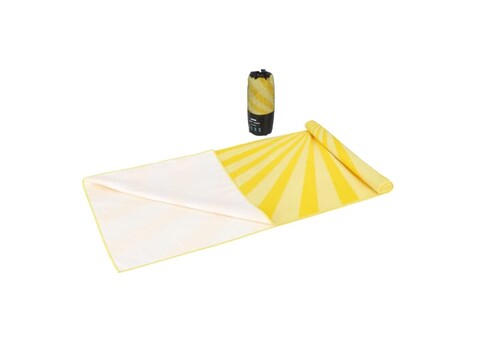 R-PET-Schnelltrocknungs-Strandtuch 100 × 180 cm, Sublimationsdruck - Gelb bedrucken, Art.-Nr. LT97215-N0041 R-PET-Schnelltrocknungs-Strandtuch 100 × 180 cm, Sublimationsdruck - Gelb bedrucken, Art.-Nr. LT97215-N0041