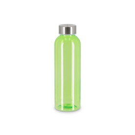Jane Flasche aus R-PET 500 ml - Transparent / Hellgrün bedrucken, Art.-Nr. LT98899-N0432
