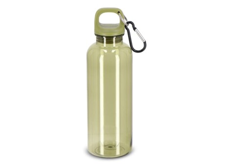 Noa Wasserflasche R-PET 500 ml Transparent - Transparent / Olivgrün bedrucken, Art.-Nr. LT98913-N0443 Noa Wasserflasche R-PET 500 ml Transparent - Transparent / Olivgrün bedrucken, Art.-Nr. LT98913-N0443