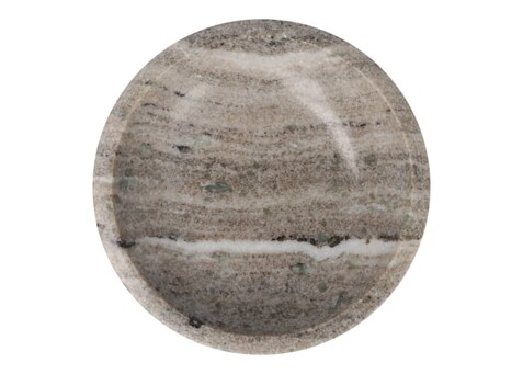 Sagaform Sten Travertin-Marmor-Schale - Beige bedrucken, Art.-Nr. LT52255-N0055