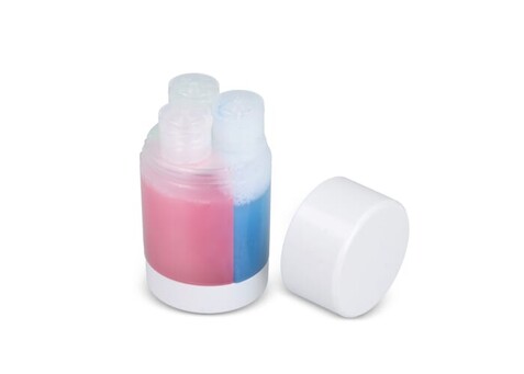 Trio Reise-Toilettenflaschen - Weiss bedrucken, Art.-Nr. LT92728-N0001 Trio Reise-Toilettenflaschen - Weiss bedrucken, Art.-Nr. LT92728-N0001