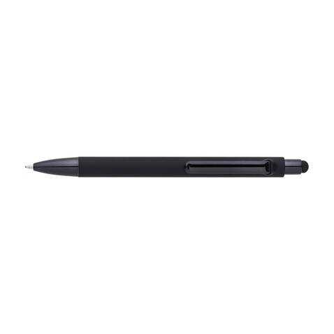 Kugelschreiber Hendrix | Stylus – Schwarz bedrucken, Art.-Nr. 001999128_1014839
