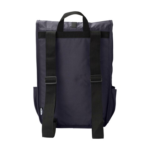 Rucksack Lyric | Recycelt | Laptop 17" | 12 l – Blau bedrucken, Art.-Nr. 005999999_1015154