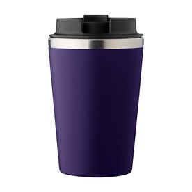 Doppelwandiger Thermobecher Shay | 350 ml – Violett bedrucken, Art.-Nr. 024999999_1042451