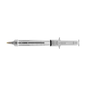 Kugelschreiber Dr. David | Spritzenform – Neutral bedrucken, Art.-Nr. 021999999_1063