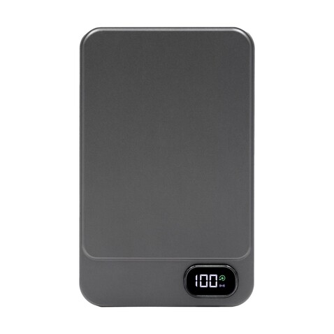 BrandCharger Powerbank Powerwave 10000 | Recycelt | 10 000 mAh – stahlgrau bedrucken, Art.-Nr. 411999999_1163684 BrandCharger Powerbank Powerwave 10000 | Recycelt | 10 000 mAh – stahlgrau bedrucken, Art.-Nr. 411999999_1163684