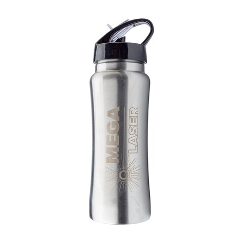 Trinkflasche Serena | 600 ml – Schwarz bedrucken, Art.-Nr. 001999999_5233
