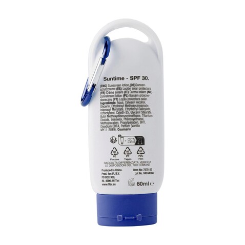 Sonnencreme Suntime | LSF 30 | 60 ml – Kobaltblau bedrucken, Art.-Nr. 023999999_7575 Sonnencreme Suntime | LSF 30 | 60 ml – Kobaltblau bedrucken, Art.-Nr. 023999999_7575