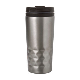 Doppelwandiger Thermobecher Lorraine | 300 ml – Silber bedrucken, Art.-Nr. 032999999_8240