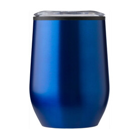 Doppelwandiger Thermobecher Zoe | 300 ml – marineblau bedrucken, Art.-Nr. 536999999_970767
