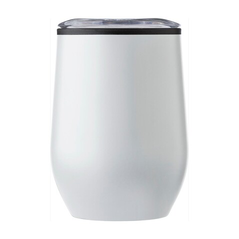 Doppelwandiger Thermobecher Zoe | 300 ml – Weiß bedrucken, Art.-Nr. 002999999_970767