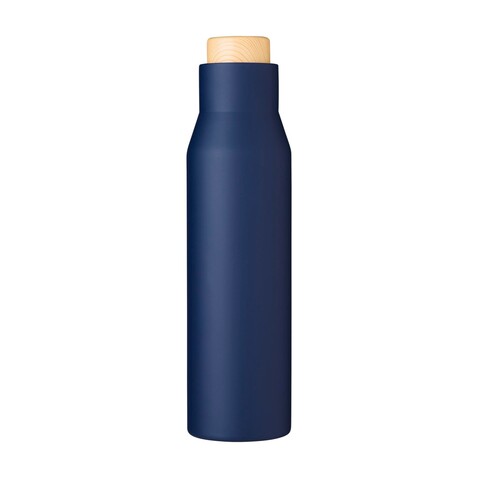 Isolierflasche Christian | 500 ml – marineblau bedrucken, Art.-Nr. 536999999_971877