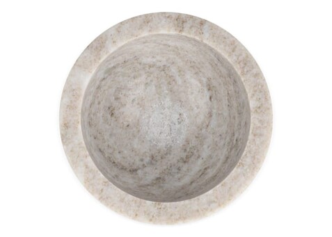 Sagaform Stein Travertin Marmormörtel - Beige bedrucken, Art.-Nr. LT52254-N0055