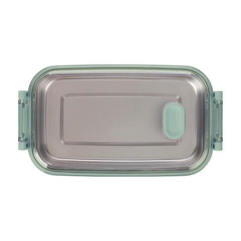 Lunchbox Alven | Recycelt | 750 ml – Hellgrün bedrucken, Art.-Nr. 029999999_1488280