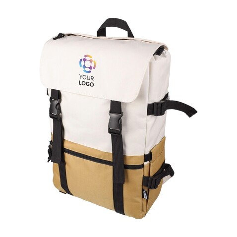 Rucksack Vayo 2-tone | Recycelt | Laptop 15" | 11 l – Khaki bedrucken, Art.-Nr. 013999999_1507530 Rucksack Vayo 2-tone | Recycelt | Laptop 15" | 11 l – Khaki bedrucken, Art.-Nr. 013999999_1507530