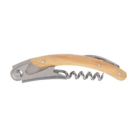 Kellnermesser Lenny | Recycelter Bambus – Braun bedrucken, Art.-Nr. 011999999_1513375