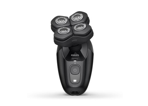 HS5980/15 Philips Series 5000 Headshaver Wet &amp; Dry Rasierer - Schwarz bedrucken, Art.-Nr. LT42286-N0002