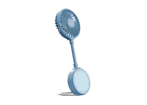 Fresh 'n Rebel Kabelloser Magnetischer Ventilator mit Handyhalter - Hellblau bedrucken, Art.-Nr. LT49755-N0012 Fresh 'n Rebel Kabelloser Magnetischer Ventilator mit Handyhalter - Hellblau bedrucken, Art.-Nr. LT49755-N0012