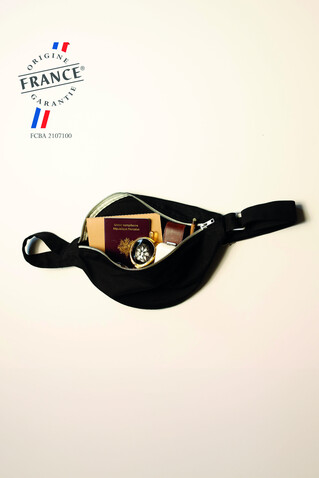 CLOVIS gürteltasche - Deep Black bedrucken, Art.-Nr. A04344-DB-M CLOVIS gürteltasche - Deep Black bedrucken, Art.-Nr. A04344-DB-M